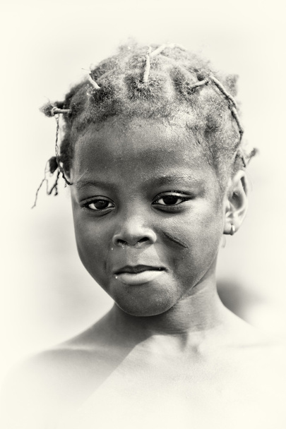 Little baby girl from Ghana - Foto, imagen
