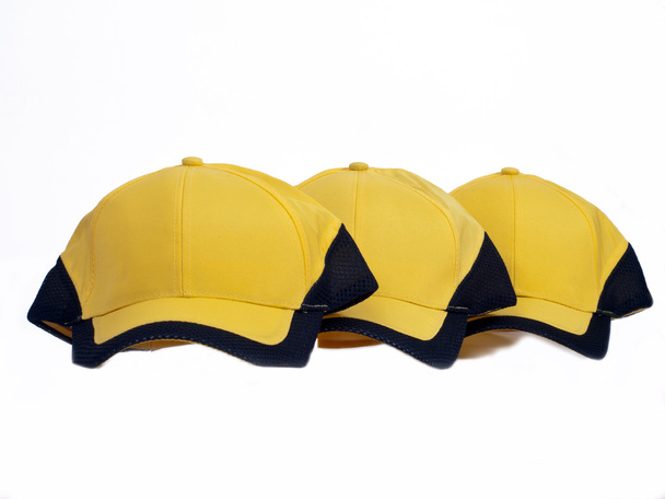 Yellow caps - Photo, Image
