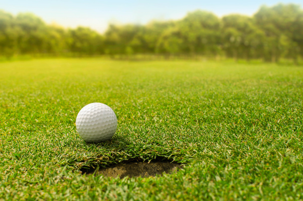 golf en el agujero
 - Foto, Imagen
