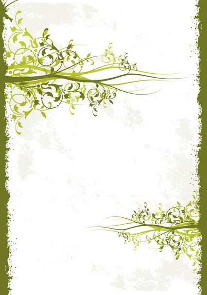 Floral Background - Vector, Imagen