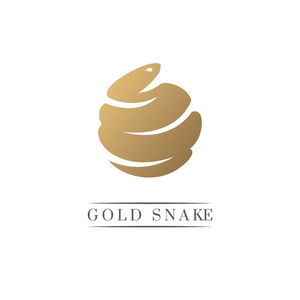 Логотип сфері-змія
. - Вектор, зображення