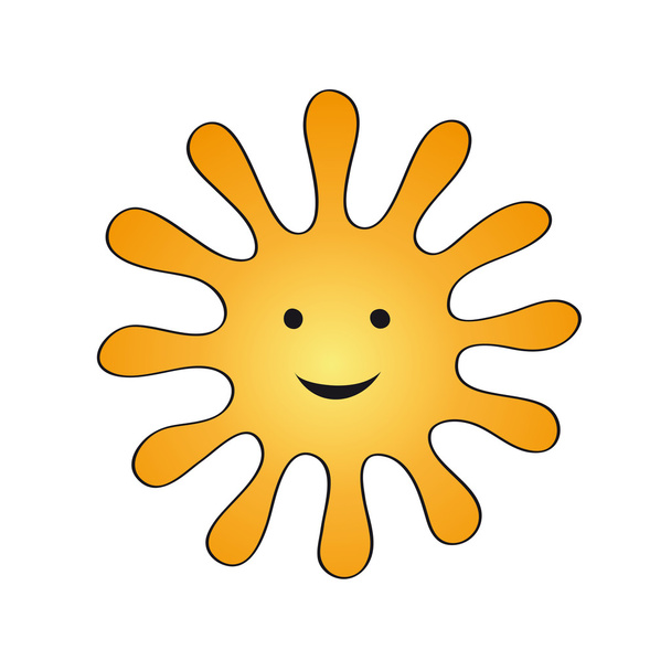 Sun rays - Vector, imagen