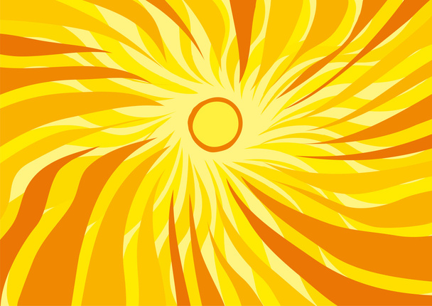 Sun rays - Vektor, Bild