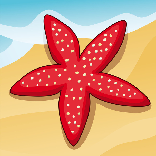 Starfish - Вектор, зображення