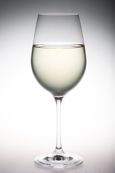 a glass of white wine - Foto, Imagem