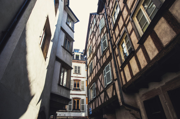 Narrow streets of the old Europe - Zdjęcie, obraz