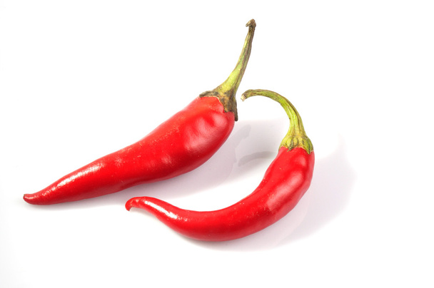 piros chili paprika - forró fűszerek - Fotó, kép