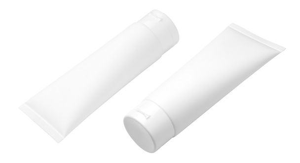 tubos blancos en blanco
 - Foto, Imagen