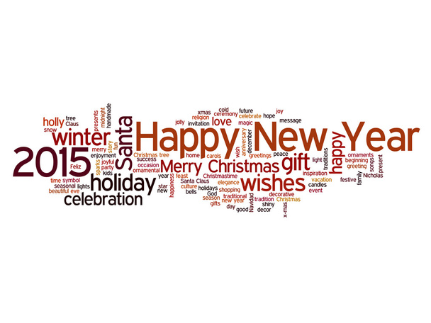 Happy New Year  wordcloud  - Photo, Image