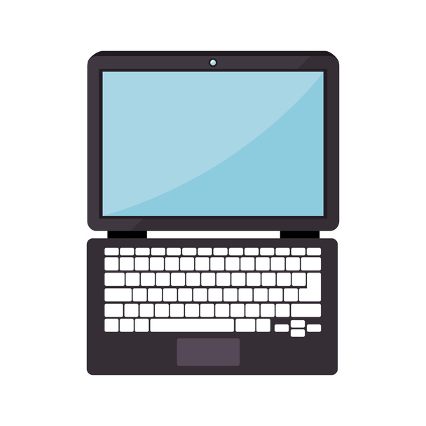 laptop obrazovky počítače přenosné technologie elektronické - Vektor, obrázek