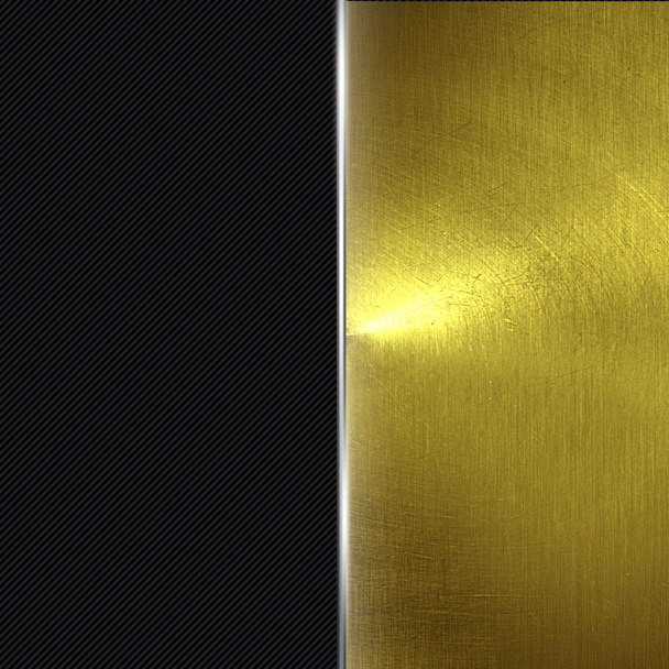 shiny gold wall. golden background and texture. - Photo, Image