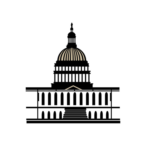 Capitol usa Waszyngton Ameryka - Wektor, obraz