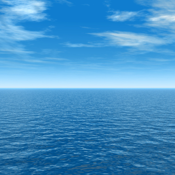 vlny oceánu vody a nebe  - Fotografie, Obrázek