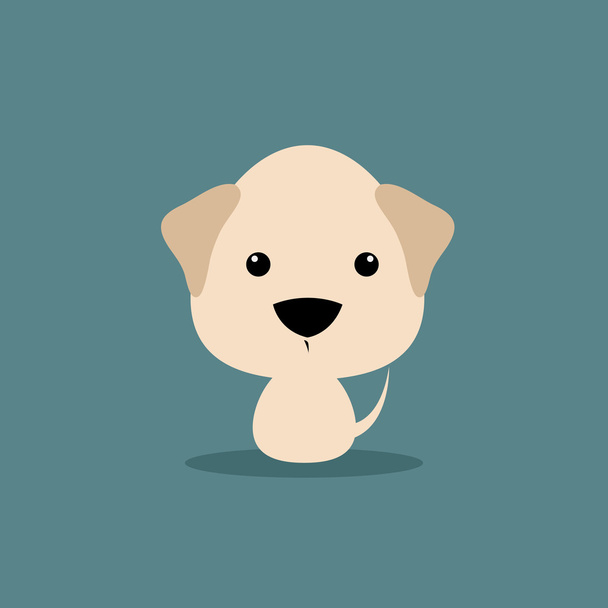 Cute Cartoon dog - Vektor, obrázek