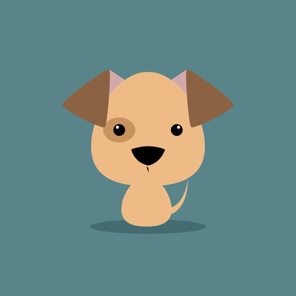 Cute Cartoon dog - Вектор, зображення