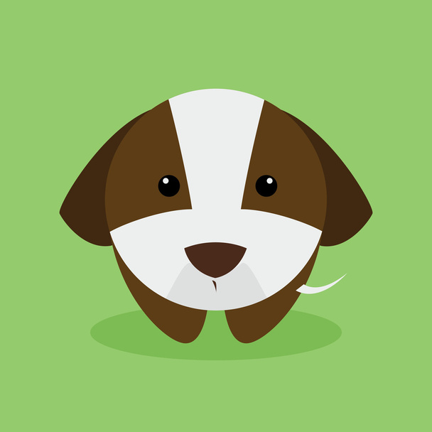 Cute Cartoon dog - Vector, afbeelding