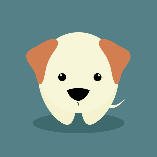Mignon chien de dessin animé
 - Vecteur, image