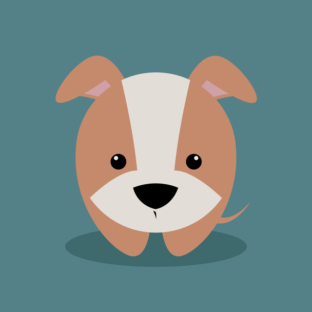 Cute Cartoon dog - Vektor, kép