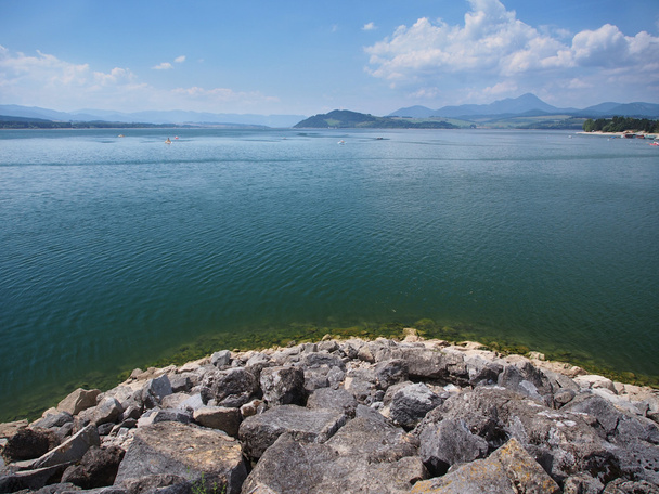 jeziora Liptowska mara w lecie - Zdjęcie, obraz