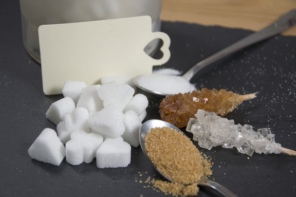 photo of different kinds of sugar - Photo, Image