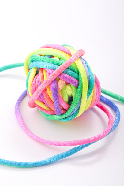 Colorfull woolen yarn - Photo, Image