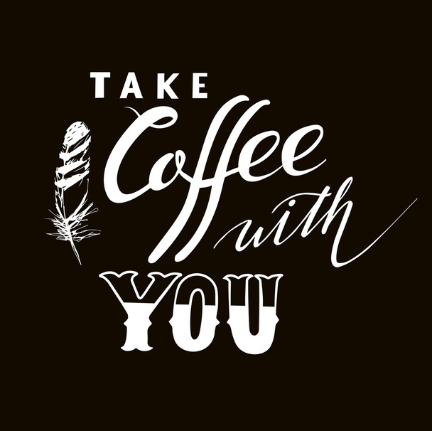 take coffee with you - Photo, Image
