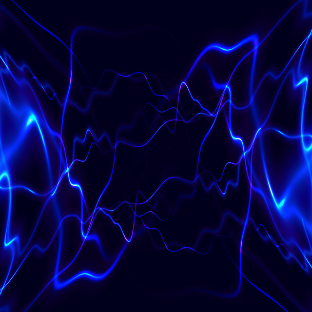 Lightning background. Energy explosion. Vector illustration. - Vector, Image