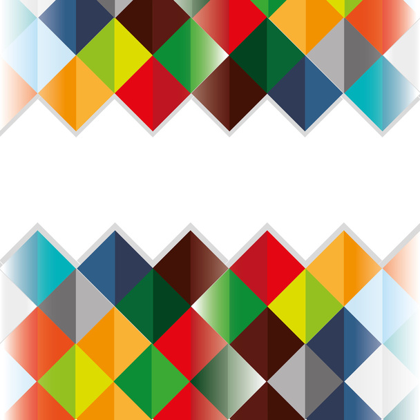 abstract square pattern background design - Vector, Image