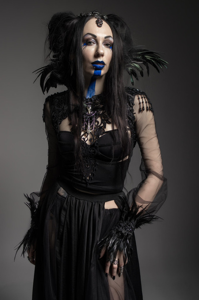 woman in fantasy costume - Fotó, kép