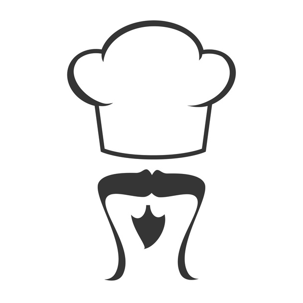 шеф-кухар кухня продовольчої
 - Вектор, зображення