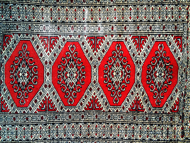 handgemaakte oosterse tapijt - Foto, afbeelding