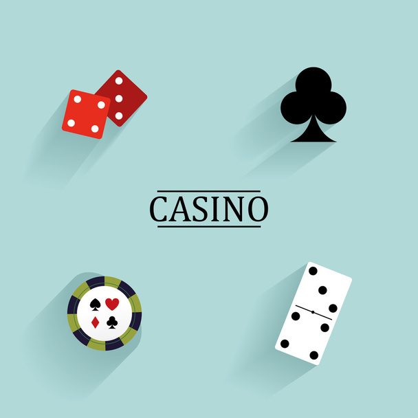Abstract Casino Objects - Vecteur, image
