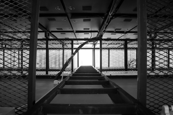 Merdiven siyahtır. - Fotoğraf, Görsel