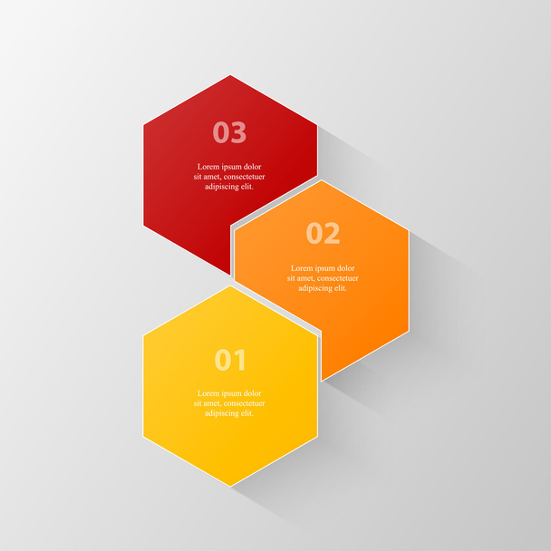 Vector business template for presentation. - Vector, afbeelding