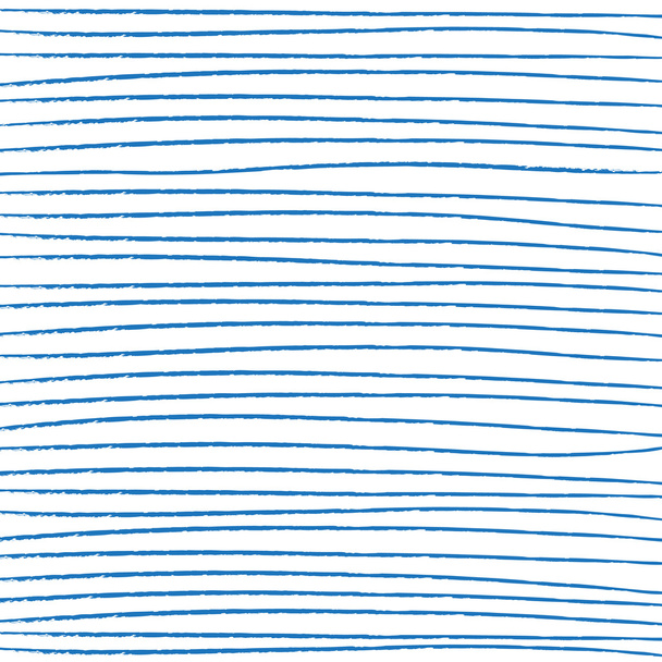Hand Drawn Simple Stripes Vector Background - Vector, afbeelding