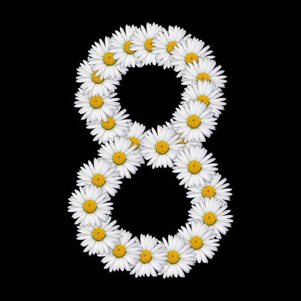 Flower number - Φωτογραφία, εικόνα