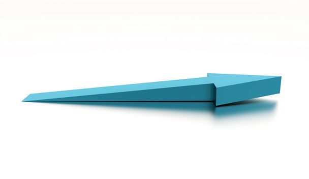 Business arrow concept background rendered  - Foto, imagen
