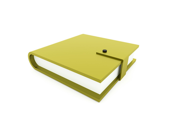 Green office buletins books rendered - Fotografie, Obrázek