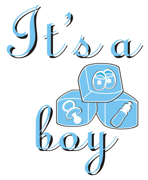 It's a boy - Photo, image