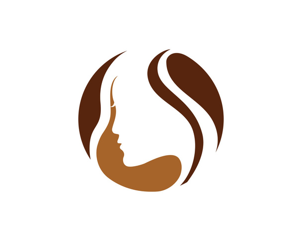 Uroda kobiety ikona Logo Szablon - Wektor, obraz