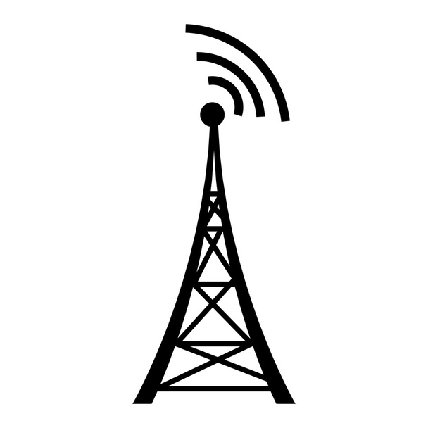Torre de comunicação de antena
 - Vetor, Imagem