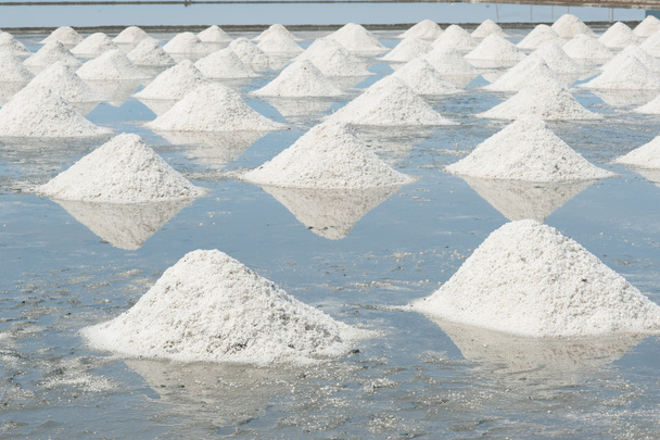 Campos de sal branco na Tailândia
. - Foto, Imagem