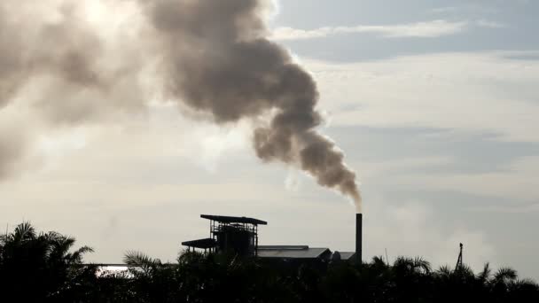 Kirliliği kavramı, sanayi duman - Video, Çekim