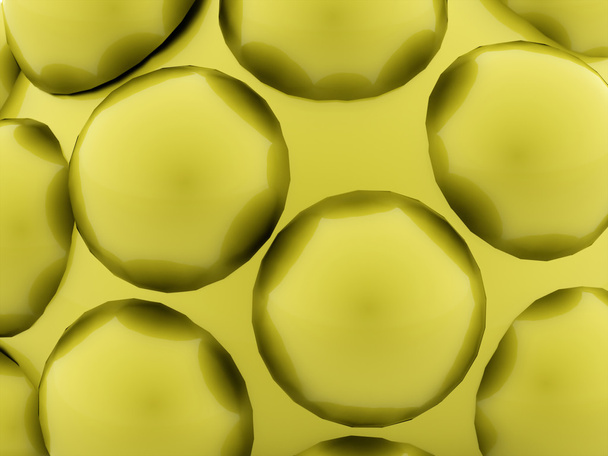 Green abstract spheres background - Foto, Imagem
