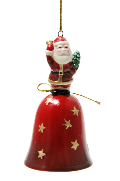 Santa claus bell - Foto, afbeelding