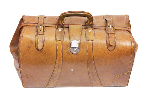 Old-Fashioned Hand Luggage - Foto, Imagen
