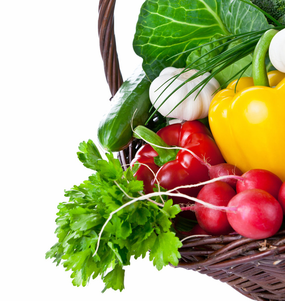 Vegetables Basket - Photo, Image