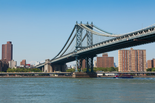 Manhattanský most v New Yorku - Fotografie, Obrázek