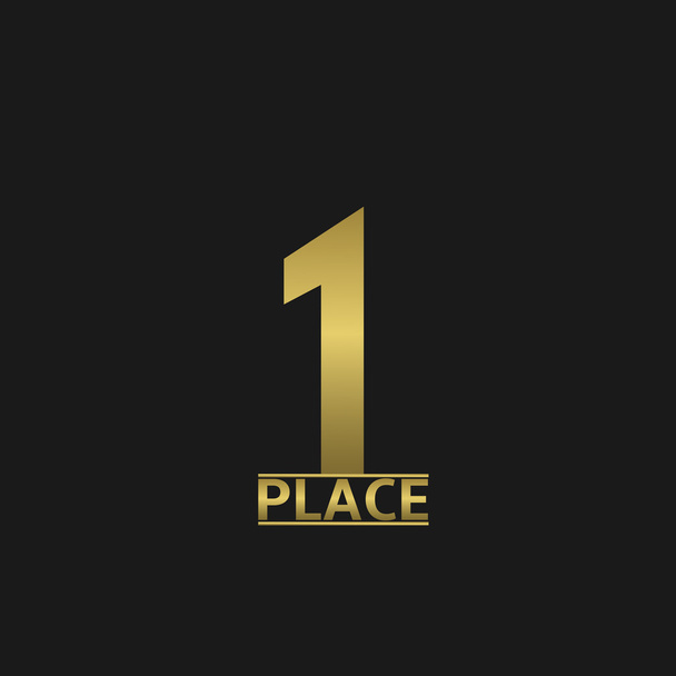 First place icon - Vector, Image