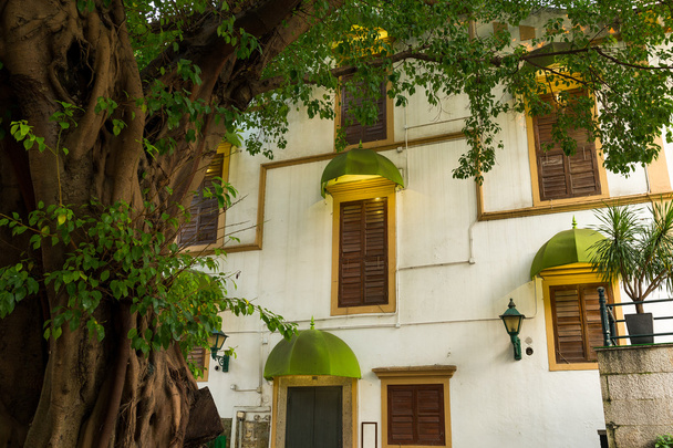Macao Haus im alten Stil - Foto, Bild